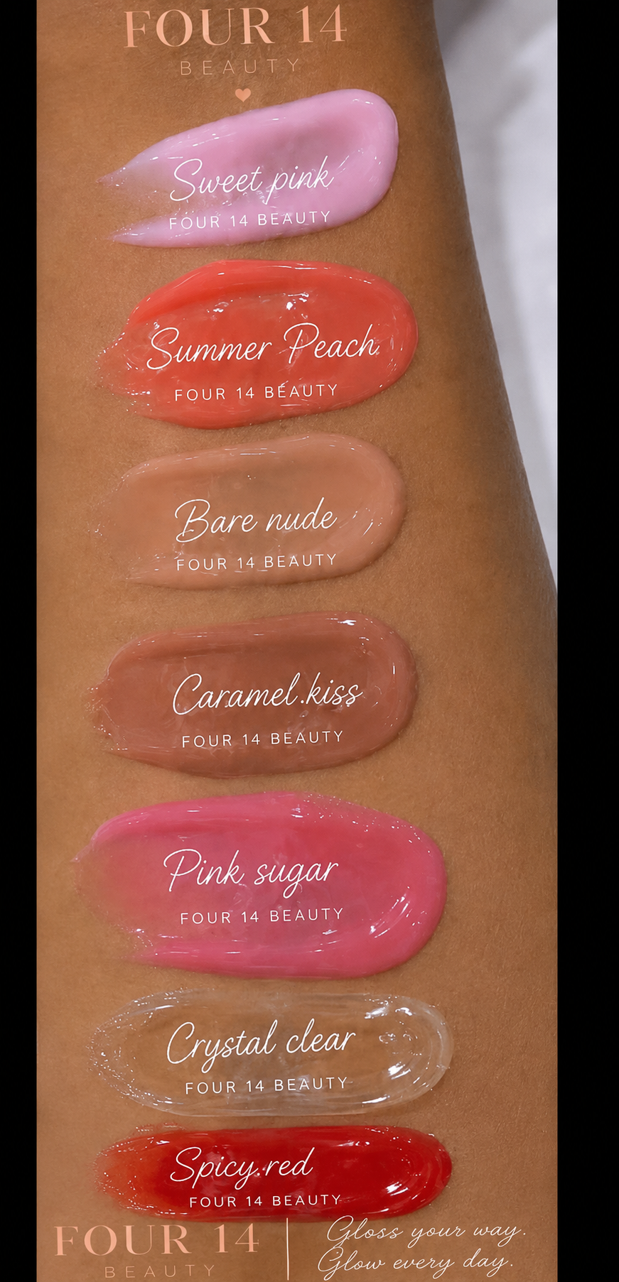 Four 14 Beauty Signature Gloss Collection